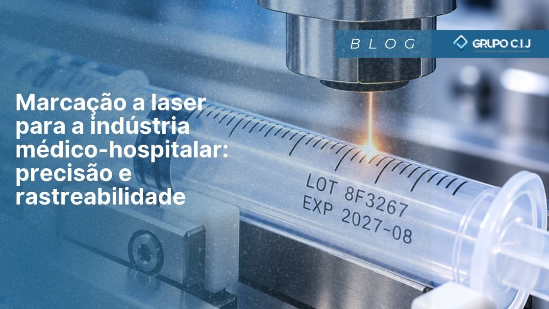 Marcação a laser na indústria médico-hospitalar: precisão, eficiência e rastreabilidade