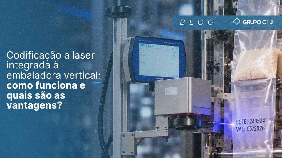 Codificação a laser integrada à embaladora vertical: como funciona e quais são as vantagens?