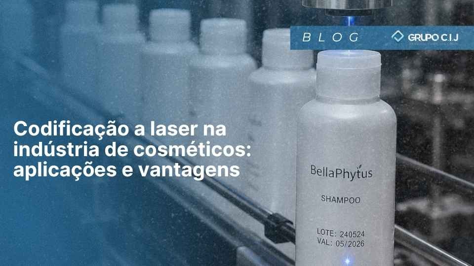 Codificação a laser na indústria de cosméticos: aplicações e vantagens