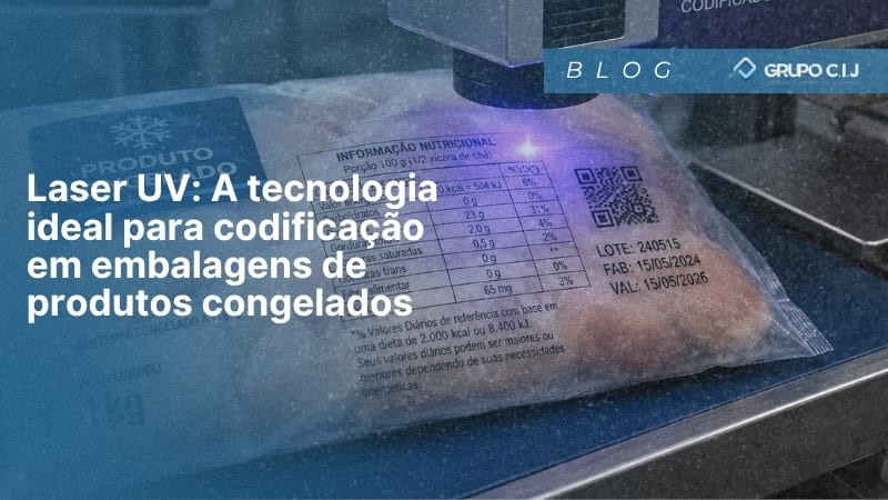 Laser UV: A tecnologia ideal para codificação de embalagens de produtos congelados