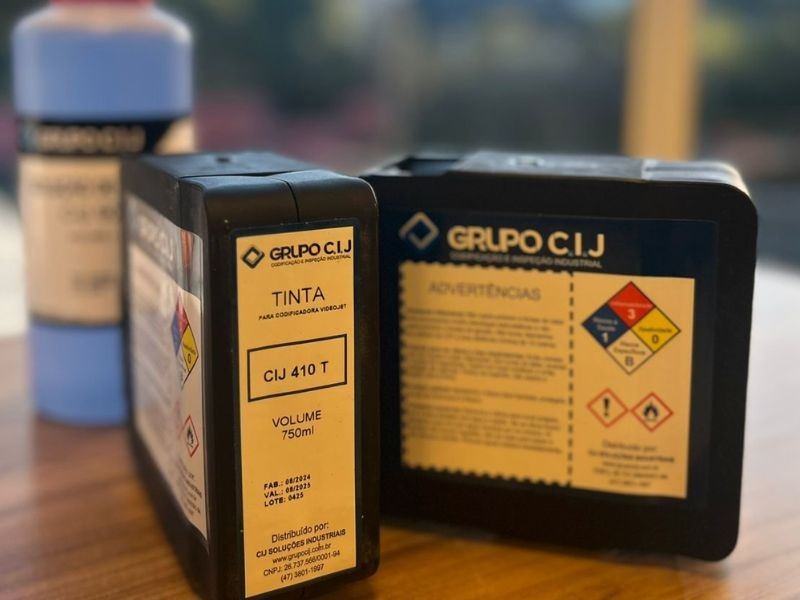 Consumíveis, Tintas e Diluentes Compatíveis Videojet em Tubarão - SC